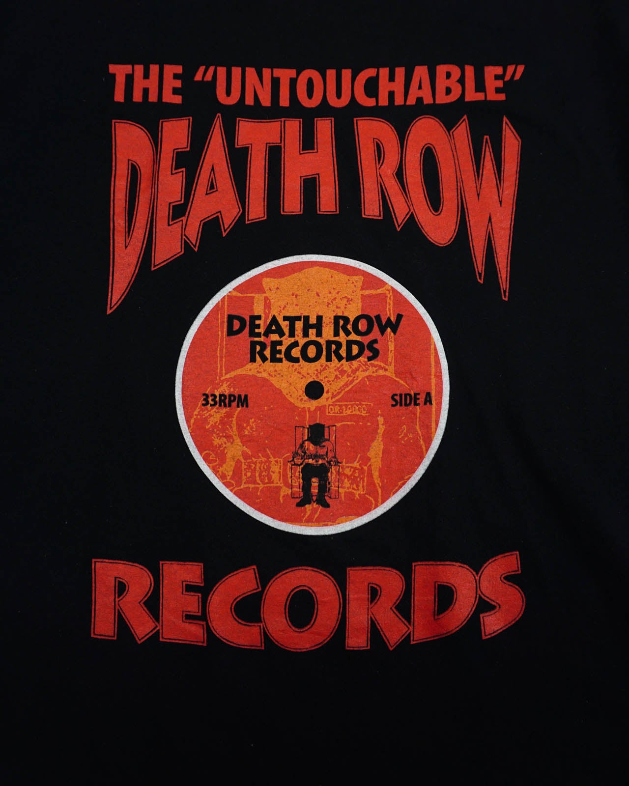 (L) "DEATH ROW RECORDS" Tee