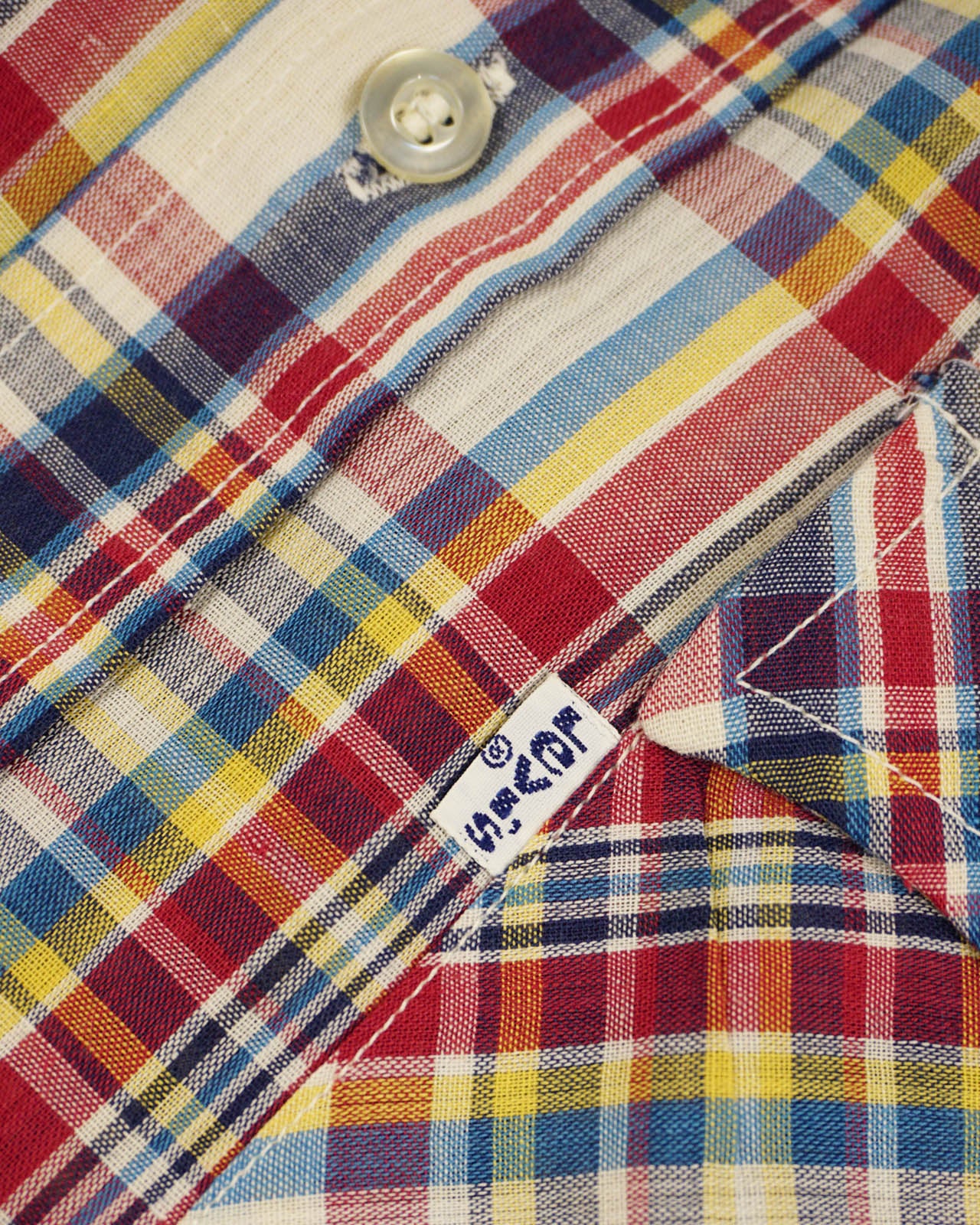 (XL) LEVI'S Multicolour Plaid Long Sleeve Button Up