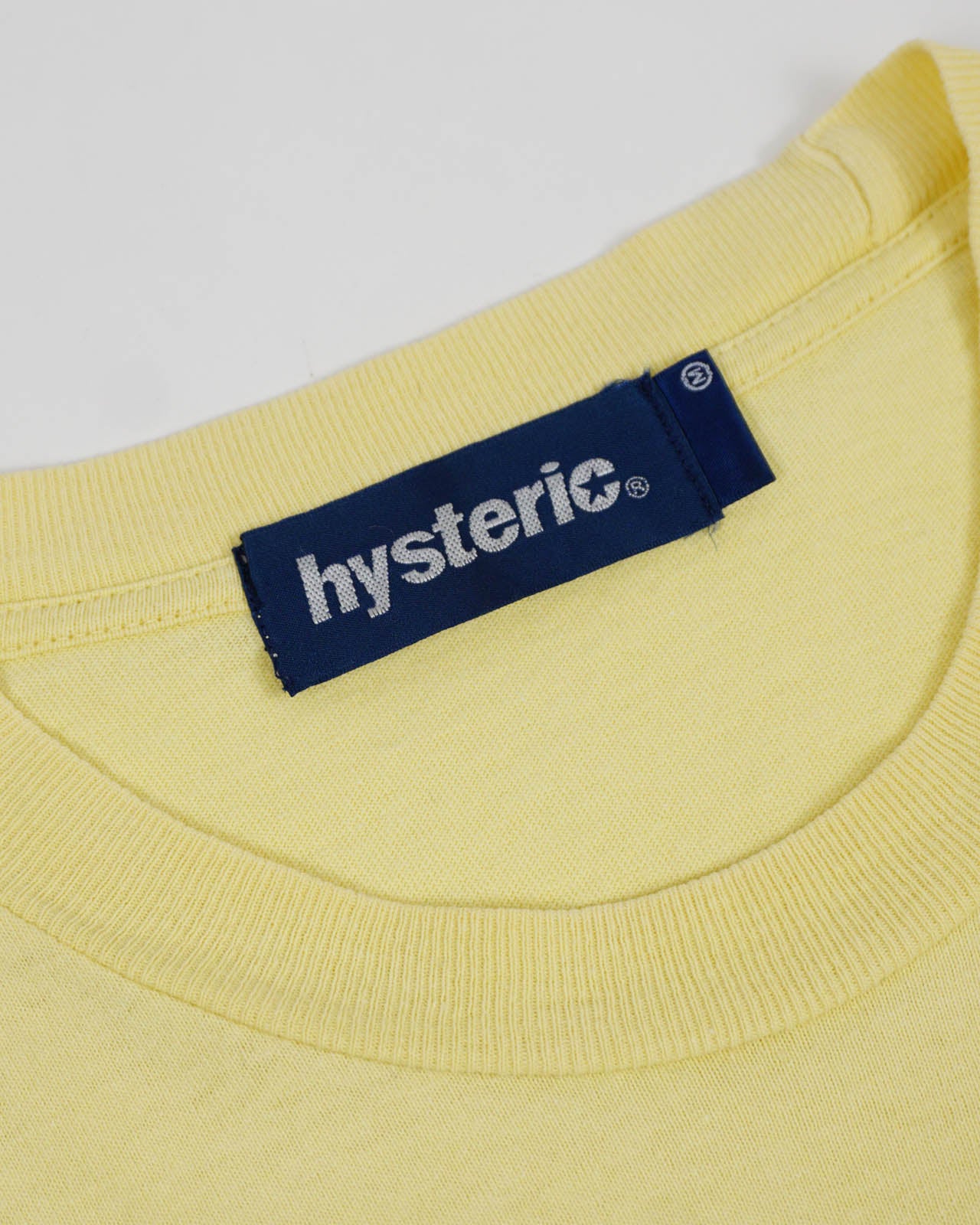 (M) HYSTERIC GLAMOUR Yellow Graphic Tee