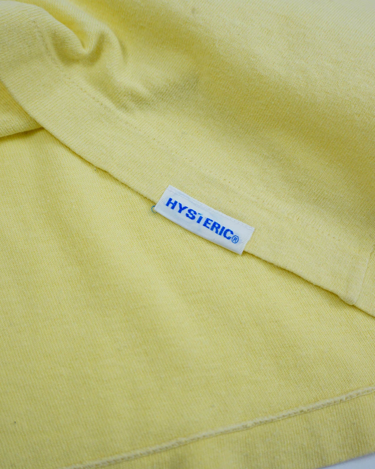 (M) HYSTERIC GLAMOUR Yellow Graphic Tee