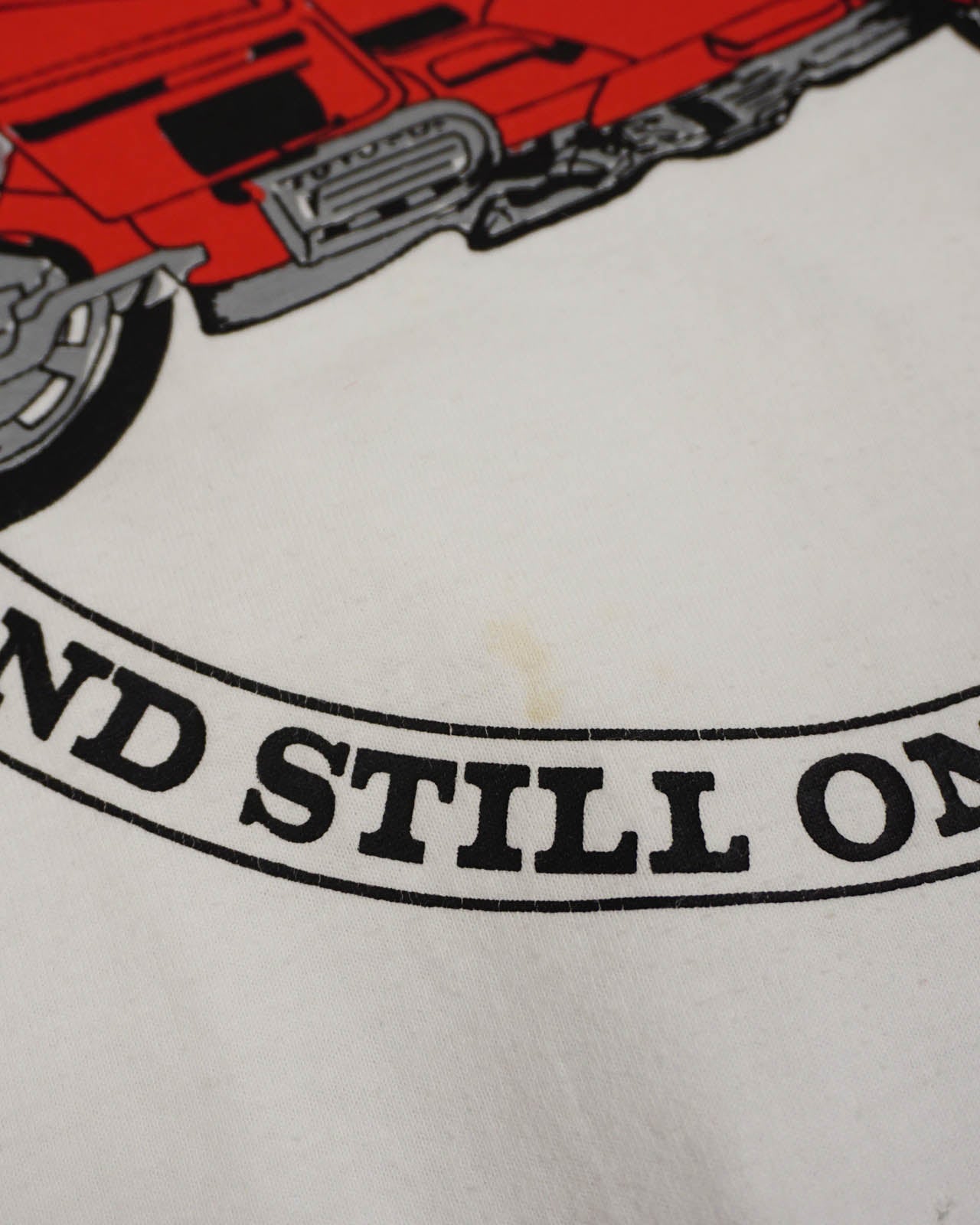 (L) FRUIT OF THE LOOM Motorcycle Graphic Tee