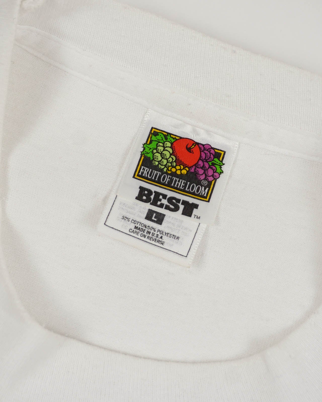 (L) FRUIT OF THE LOOM Motorcycle Graphic Tee