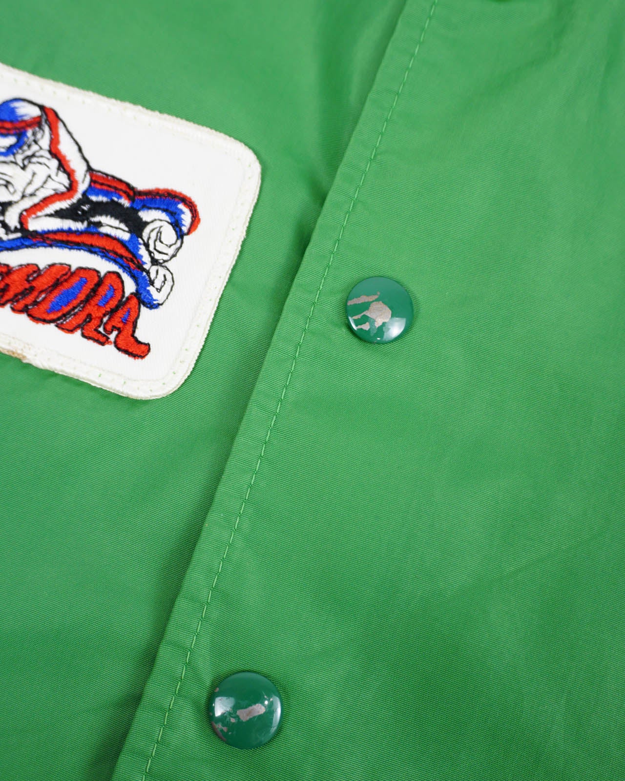 (XL) SWINGSTER Green Nylon Coach Jacket