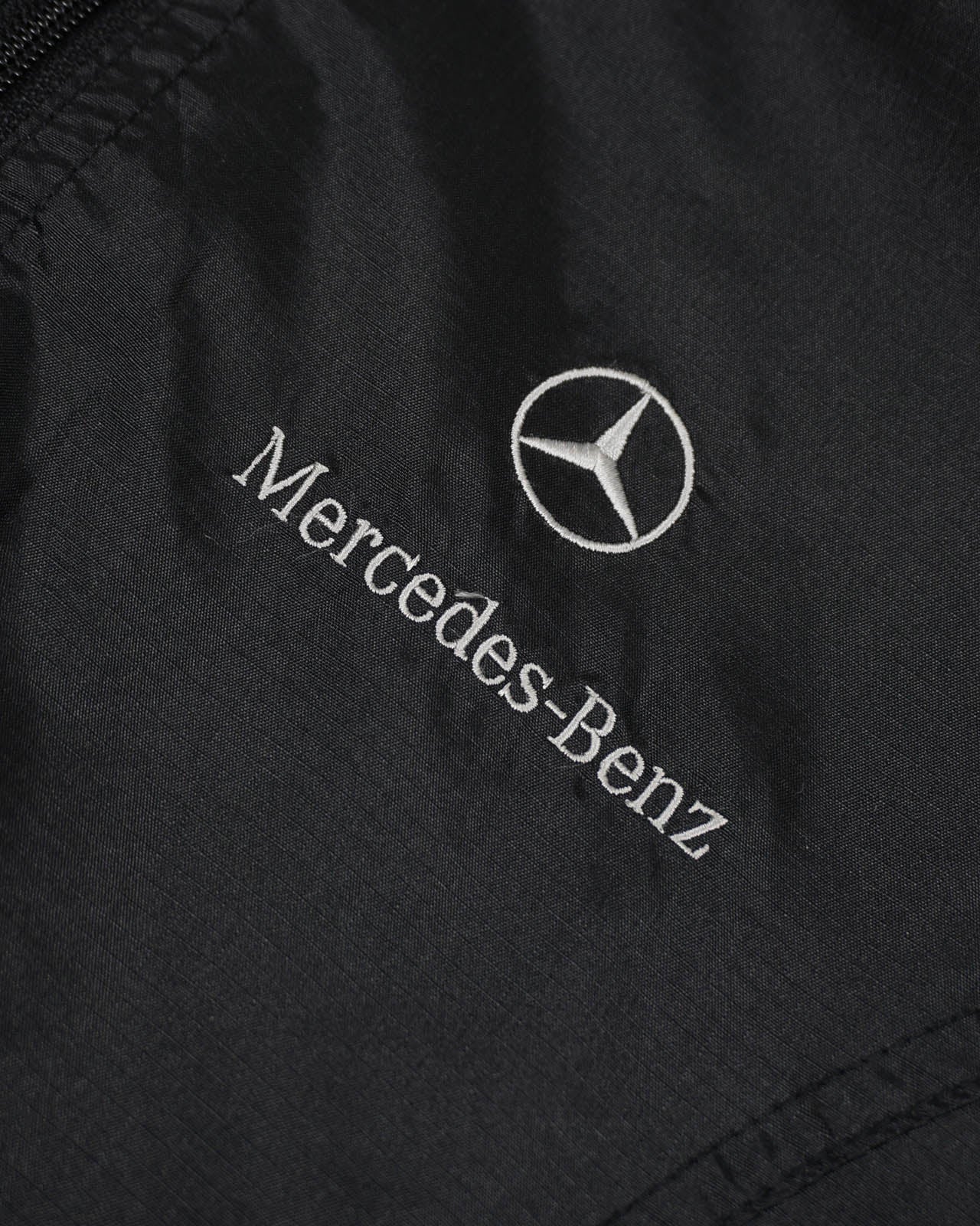 (L/XL) Mercedes-Benz Hidden Hooded Zipped Rain Jacket