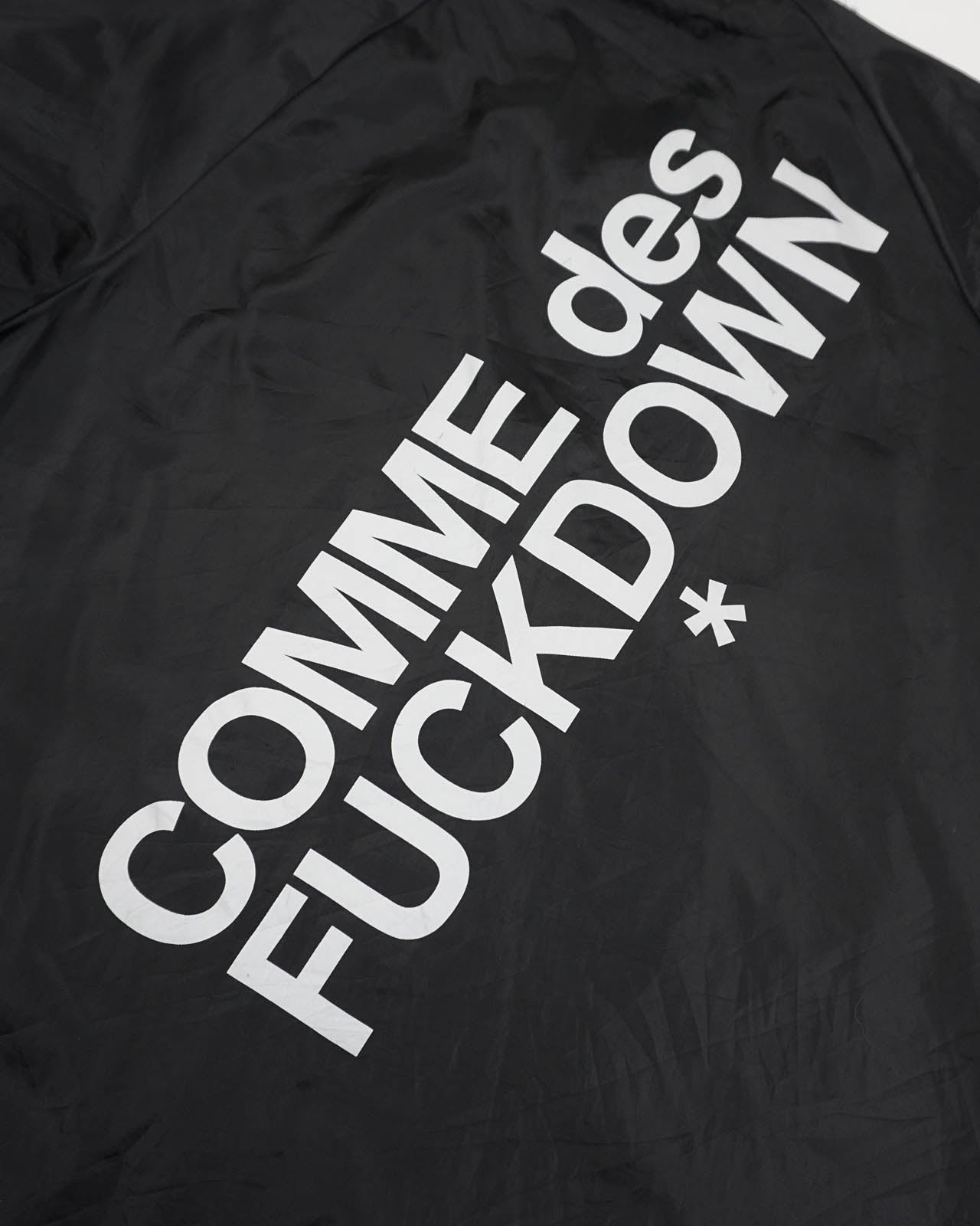 (M/L) THE CUT "COMME DES FUCKDOWN" Nylon Jacket