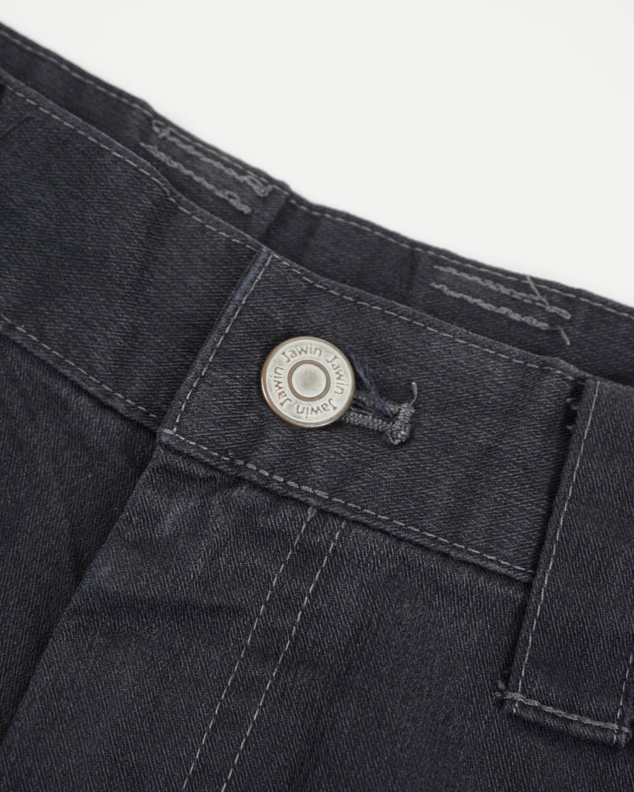 (30") JAWIN Washed Black Cargo Pants