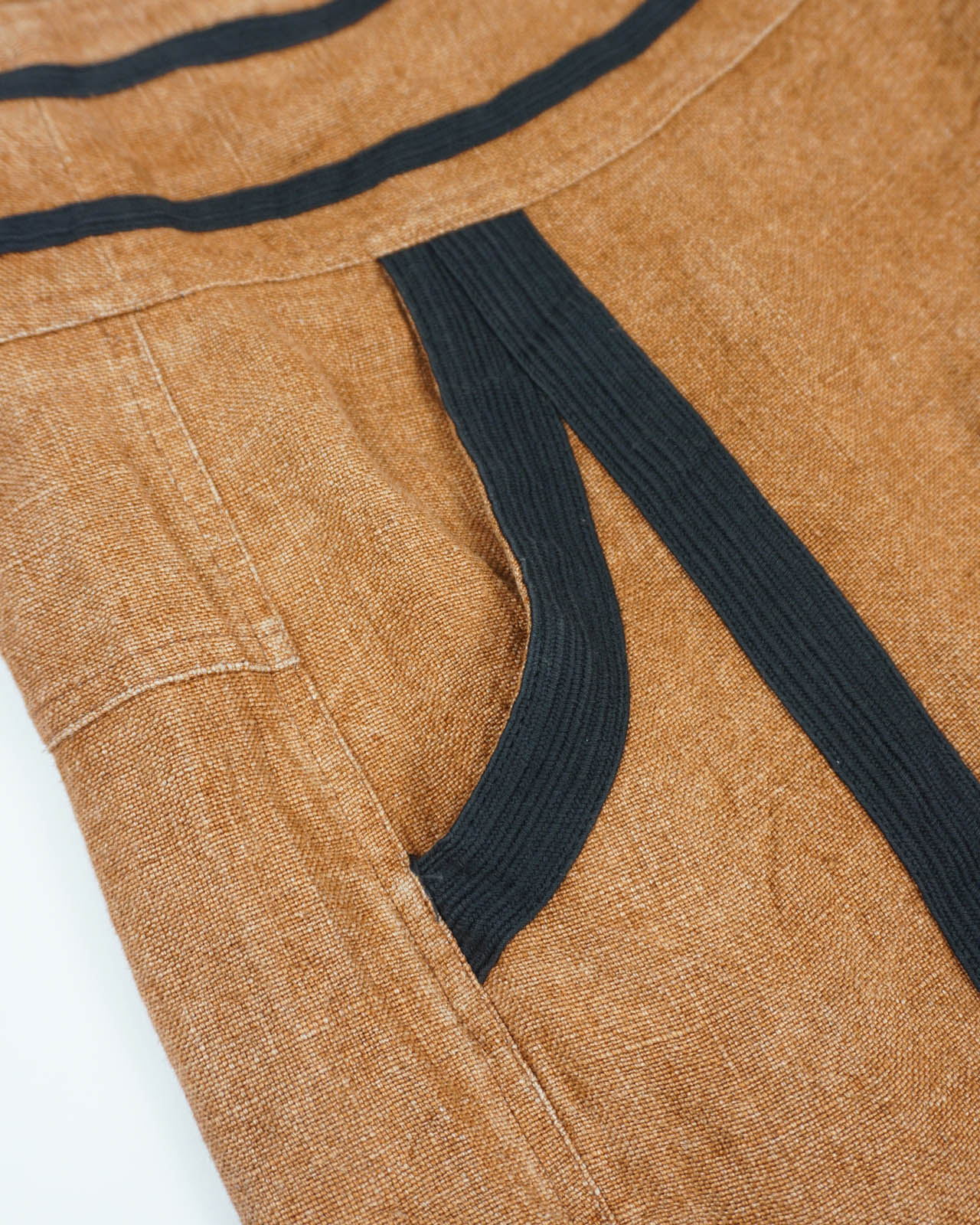 (S/M) DRIES VAN NOTEN Tied Waist A-line Skirt