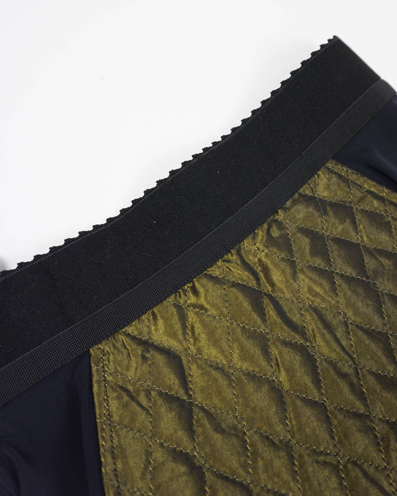 (24") 1988 JUNIOR GAULTIER Diamond Quilted Skirt