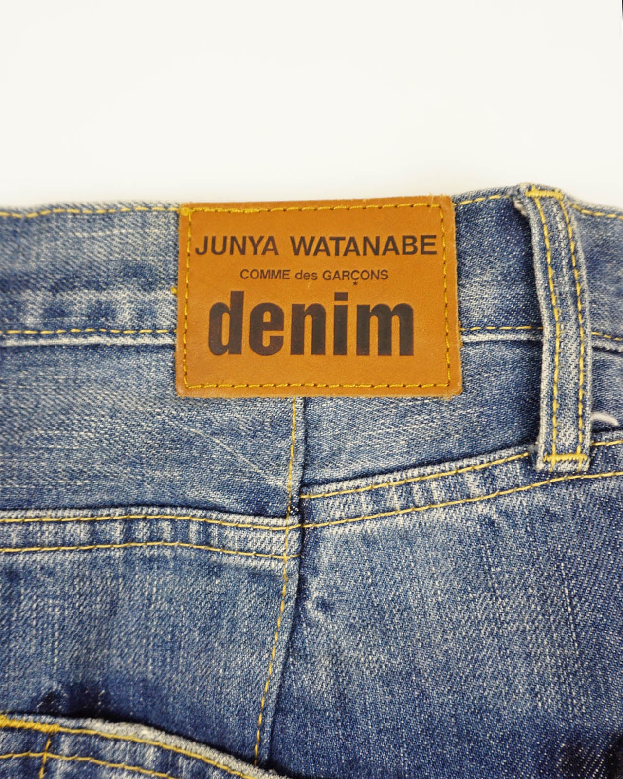 (29") JUNYA WATANABE X CDG Patchwork DenimSkirt