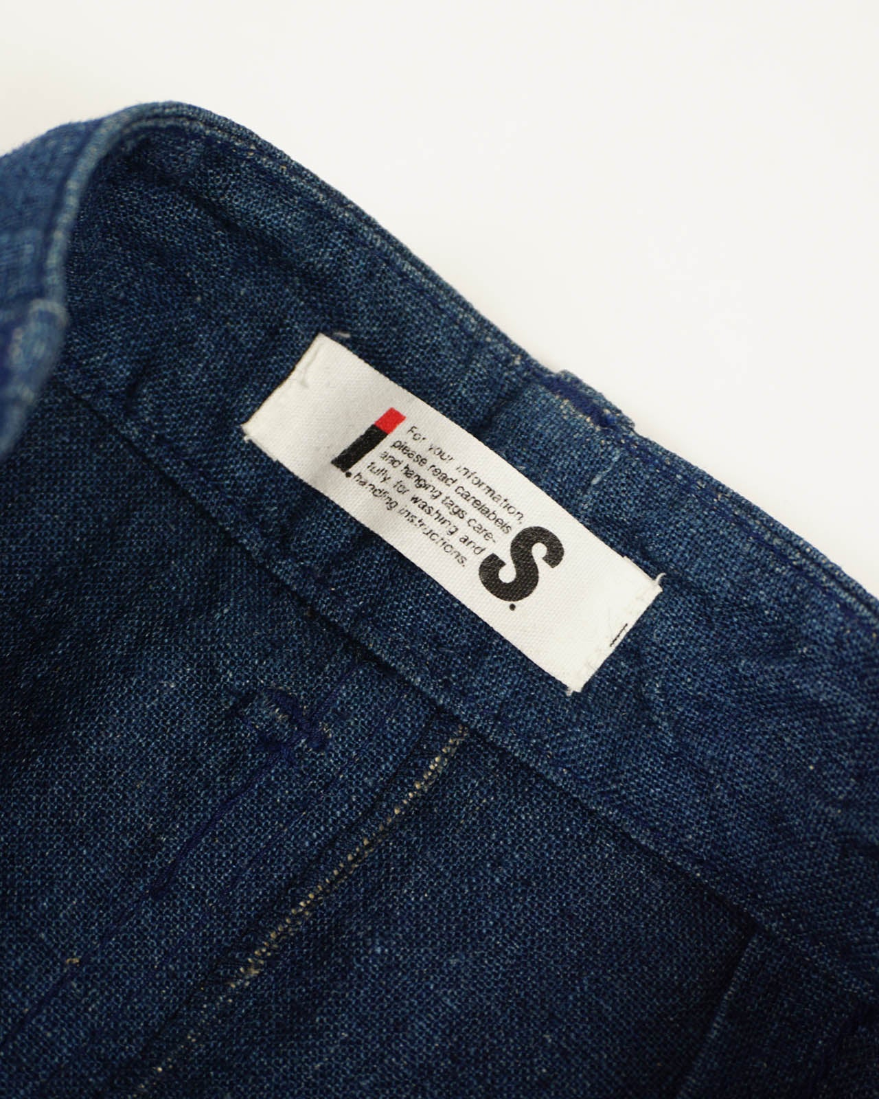 (25") 80s ISSEY SPORT I.S Denim Wrap Skirt