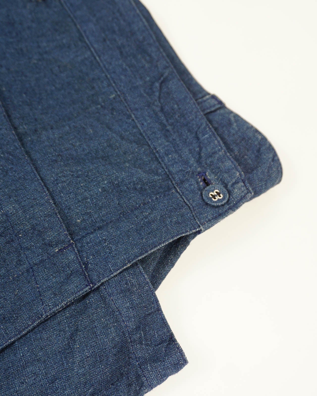 (25") 80s ISSEY SPORT I.S Denim Wrap Skirt