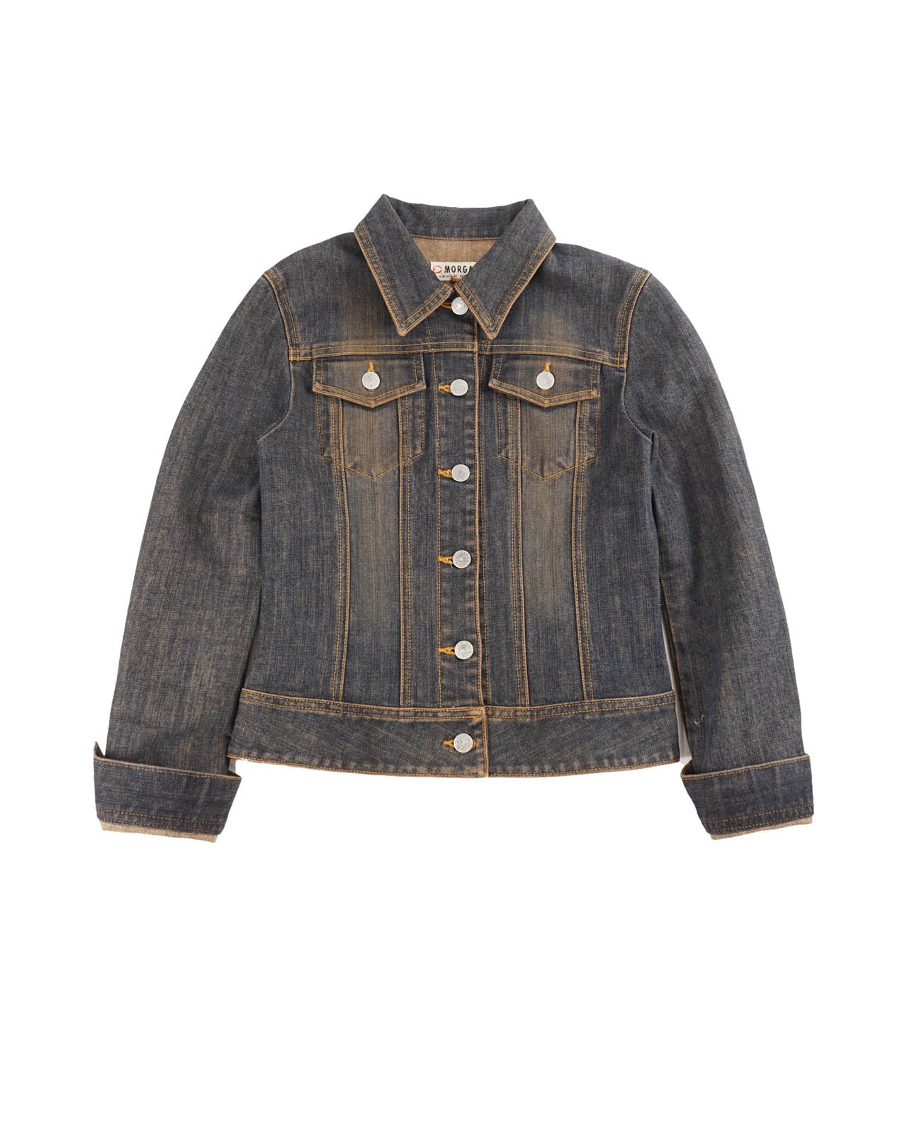 (S) MORGAN DE TOI Faded Denim Jacket