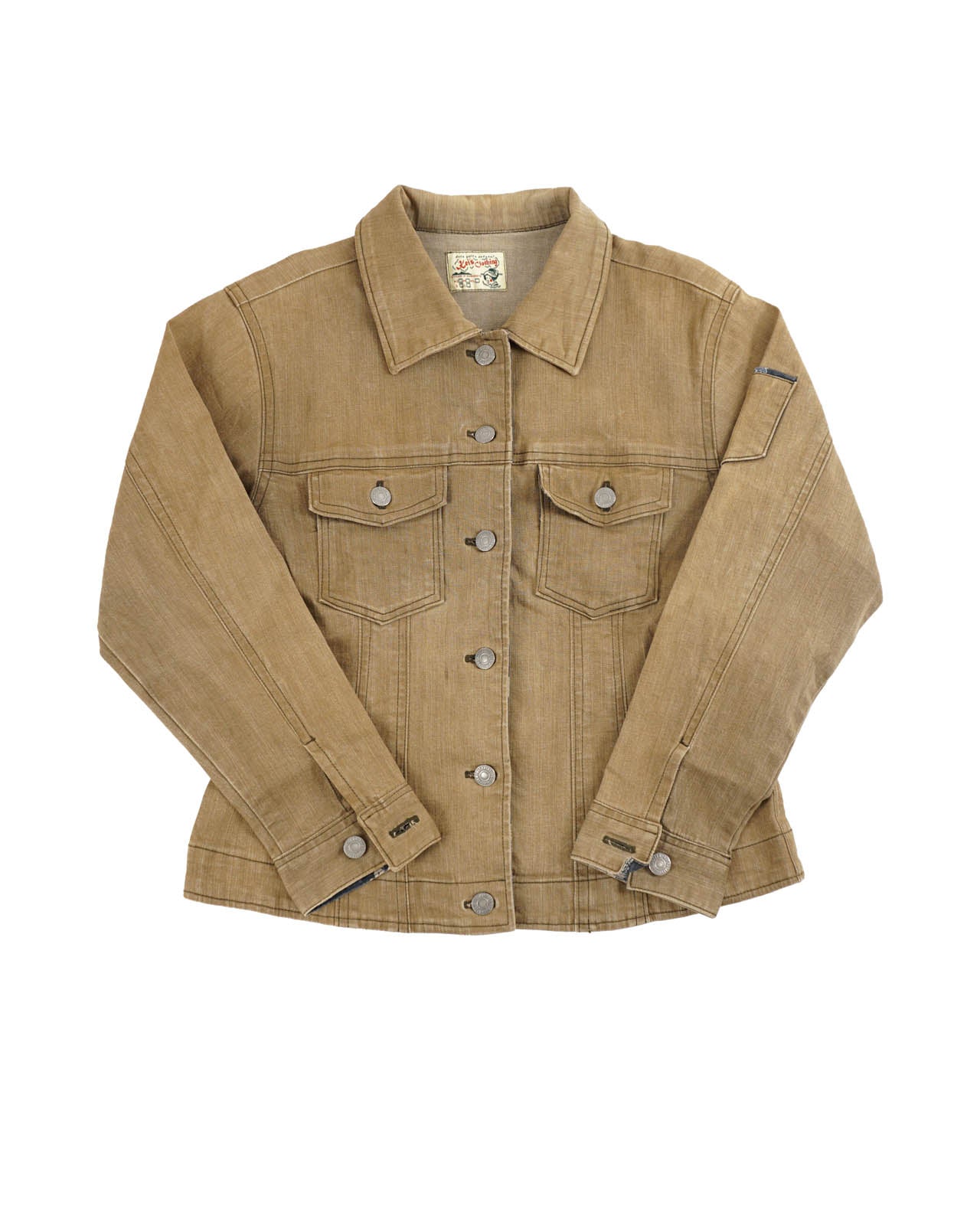 (M) KEI'S CLOTHING Sand Denim Jacket