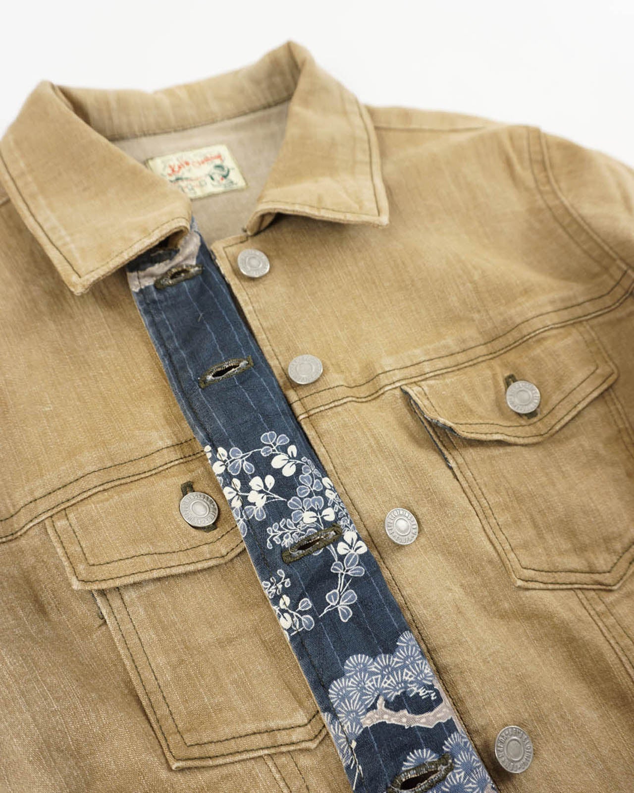 (M) KEI'S CLOTHING Sand Denim Jacket