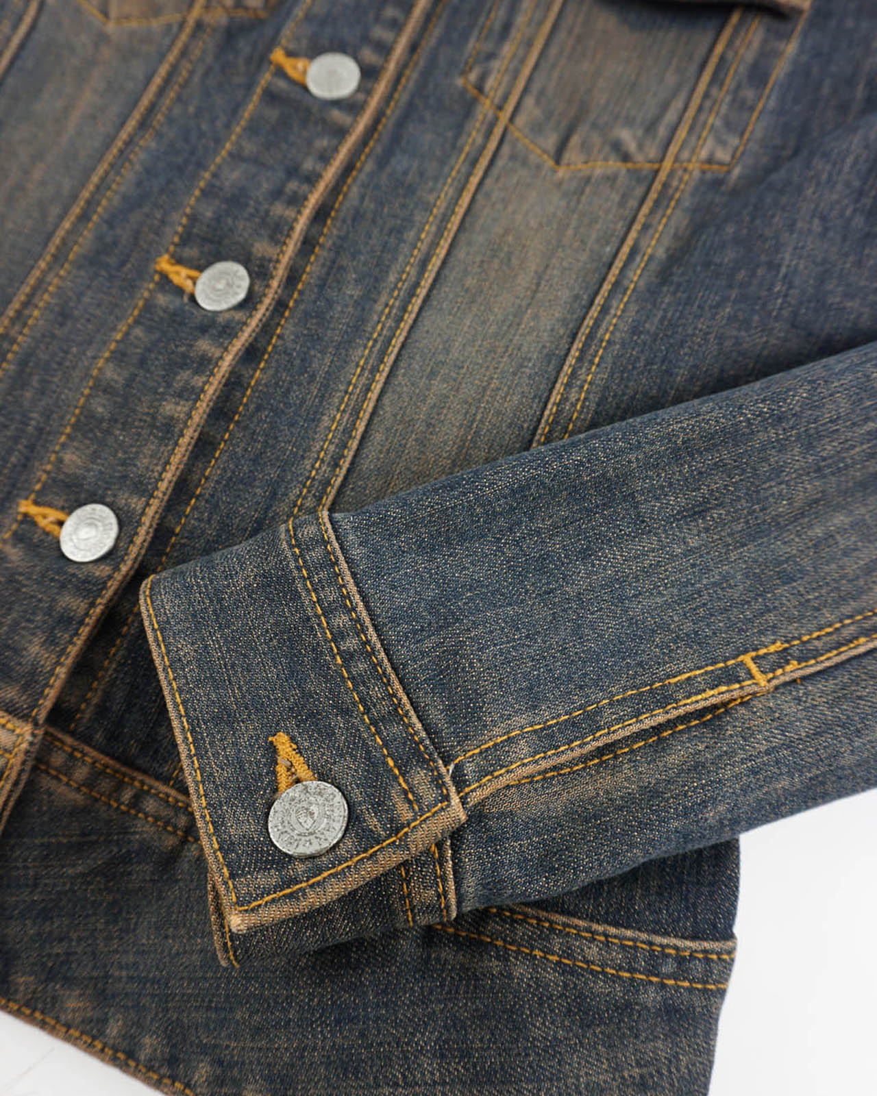 (S) MORGAN DE TOI Faded Denim Jacket