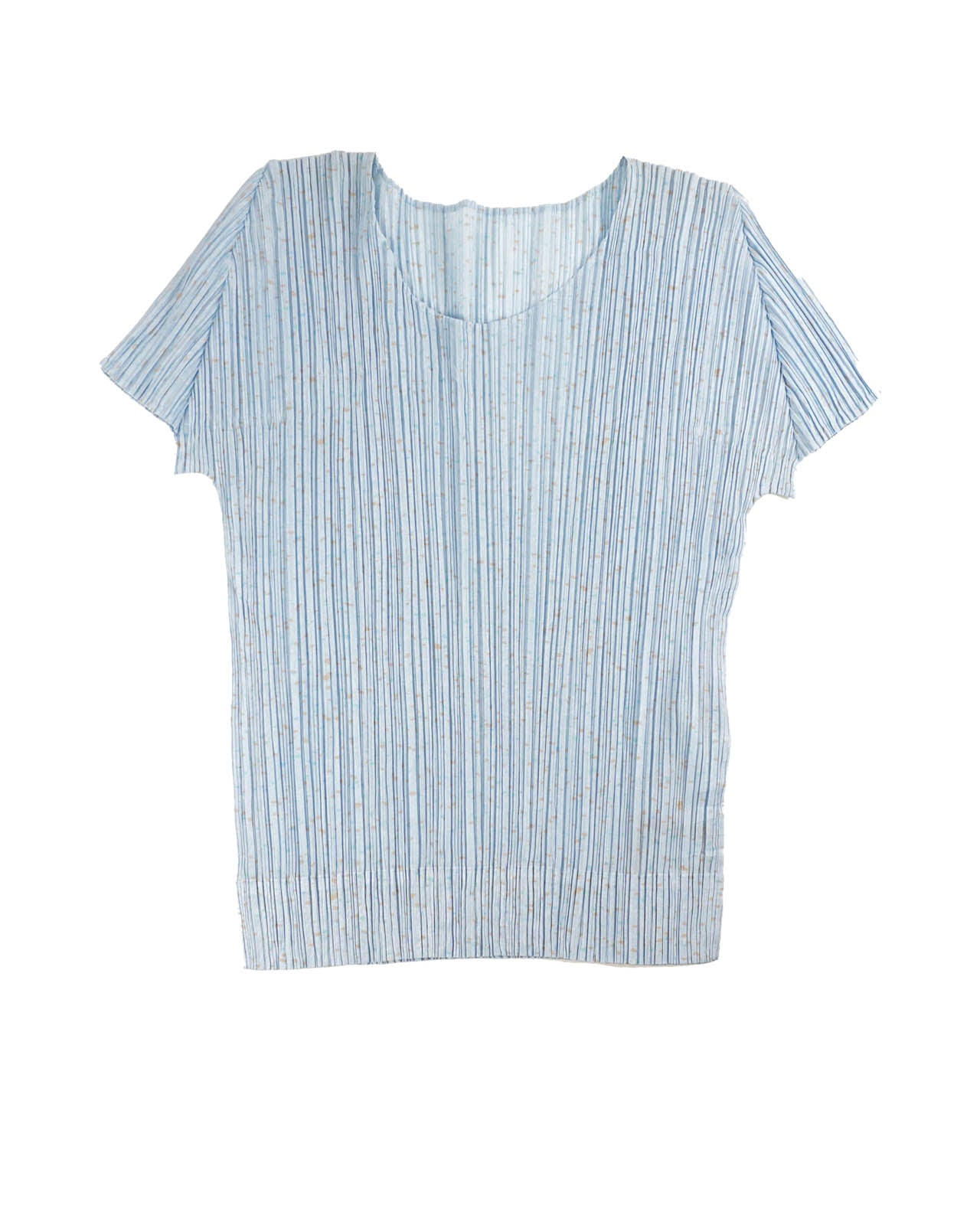 (M) PLEATS PLEASE by ISSEY MIYAKE Pastel Blue Top