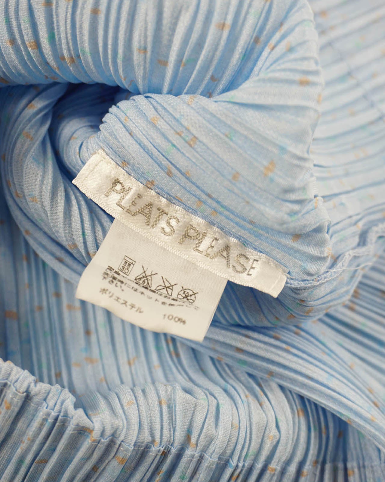 (M) PLEATS PLEASE by ISSEY MIYAKE Pastel Blue Top