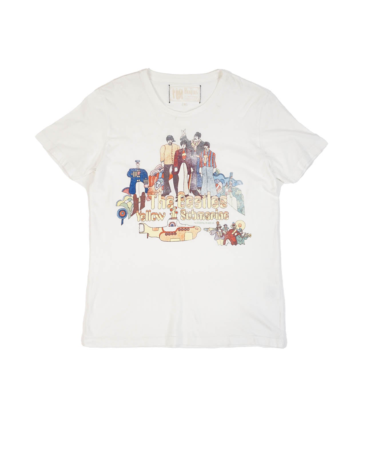 (M/L) THE BEATLES "Yellow Submarine" Tee