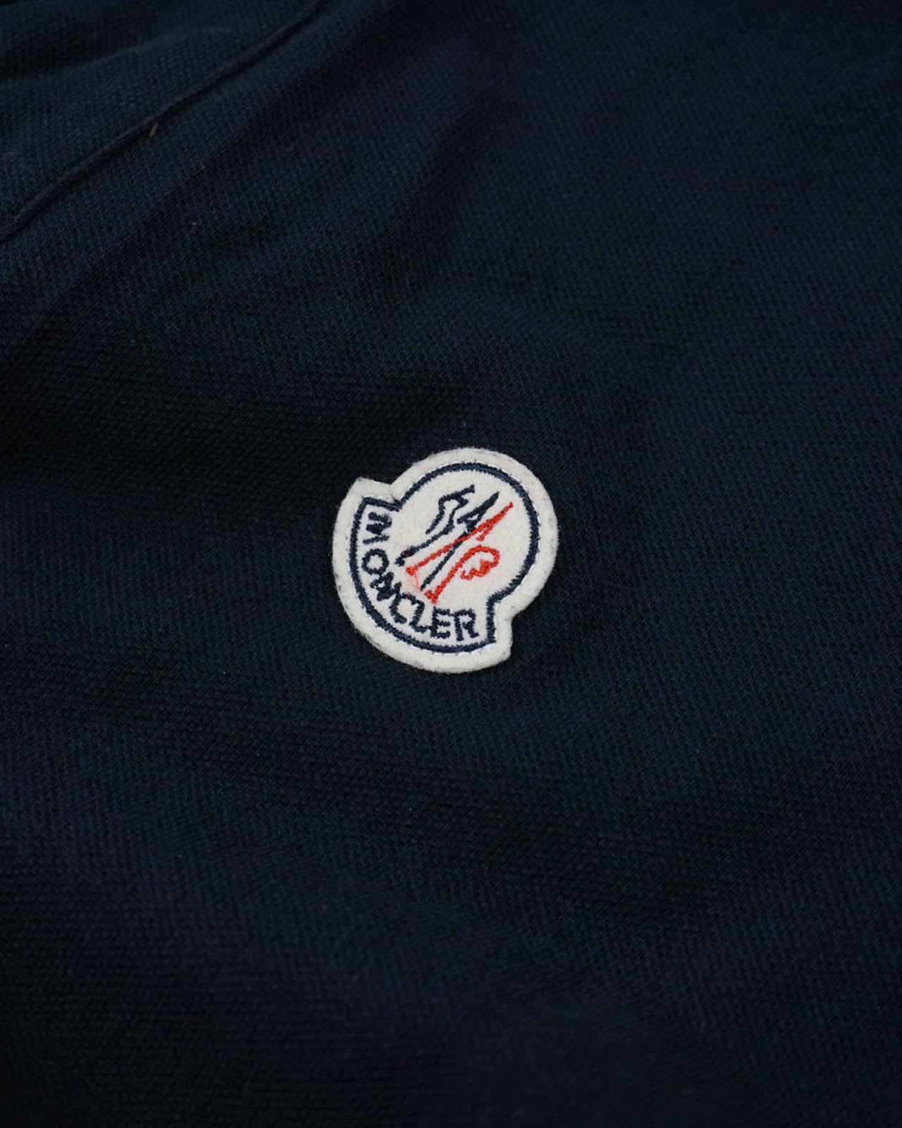 (M/L) MONCLER Black Polo